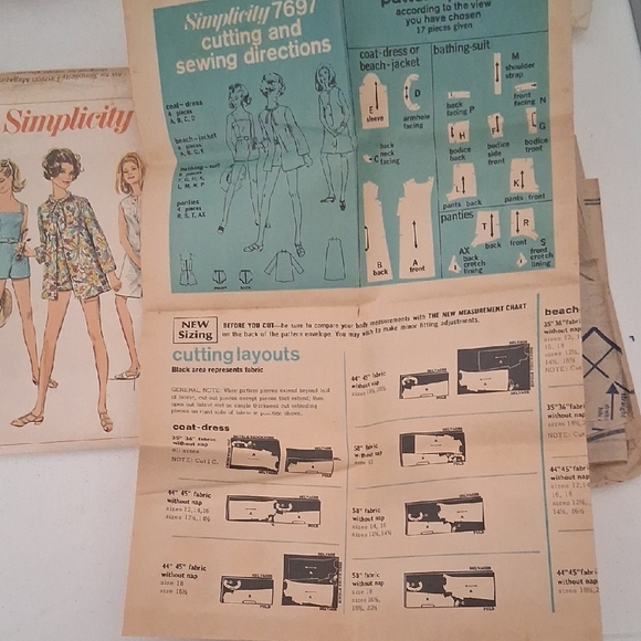 VINTAGE Simplicity Pattern 7697 - Picture 4 of 4